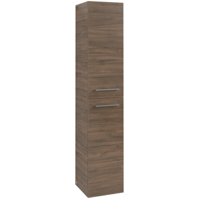 Villeroy & Boch Avento kast hoog 35x176cm 2 deur rechts arizona oak