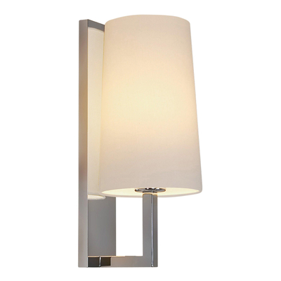 Astro Riva 350 wandlamp exclusief E27 chroom 8x35cm IP44 staal A