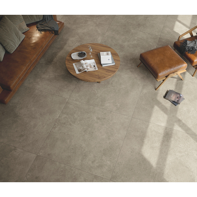 Fap Ceramiche Nobu wand- en vloertegel - 120x120cm - gerectificeerd - Natuursteen look - Grey mat (grijs)