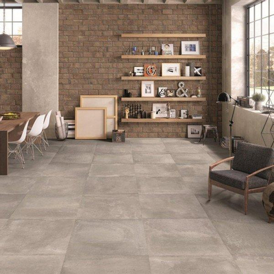 SAMPLE Emil Kotto Xl Vloer- en wandtegel 80x80cm 10mm gerectificeerd R10 porcellanato Cenere