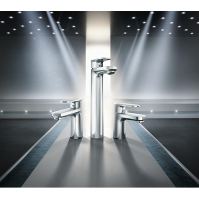 Hansgrohe Vernis wastafelkraan 169 highriser met waste chroom