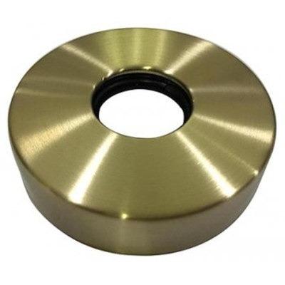 Wiesbaden Caral rozet voor douchearm met plafondbevestiging geborsteld messing