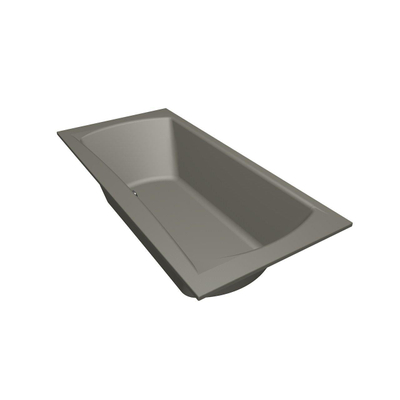 Xenz Robijn Inbouwbad - 190x90cm - inhoud 320L - met afvoer - Cement