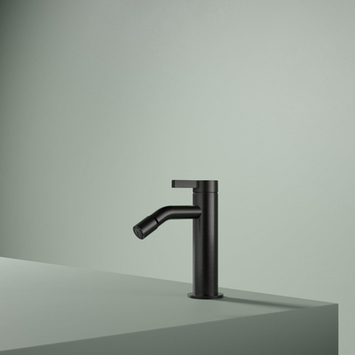 Hotbath Ace Bidetkraan - zonder waste - zwart geborsteld PVD