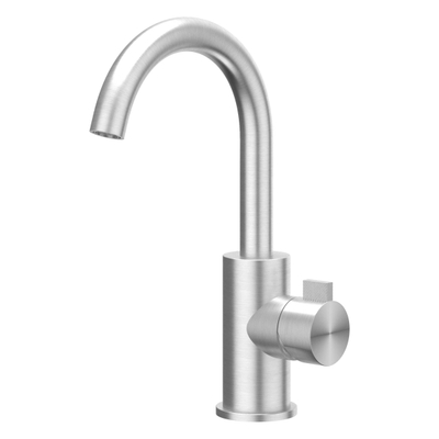 IVY Tribe Wastafelmengkraan - opbouw - draaibare uitloop - coldstart - RVS316 - geborsteld