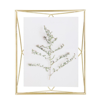 Umbra Prisma fotolijst 25x30x8cm staal goud mat