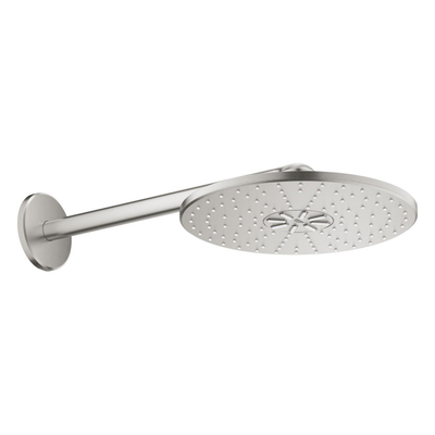 GROHE Rainshower SmartActive 310 Hoofddouche - 31cm - 2 straalsoorten - wandarm 43cm - supersteel