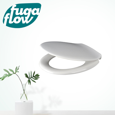 FugaFlow Efficiente Acces Closetzitting - quickrelease - softclose - Duroplast - 44.4x37.8x6cm - wit glanzend