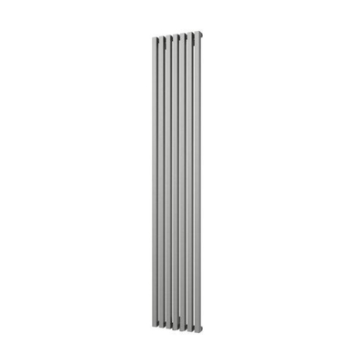 Plieger Siena designradiator verticaal enkel 1800x318mm 766W parelgrijs (pearl grey)