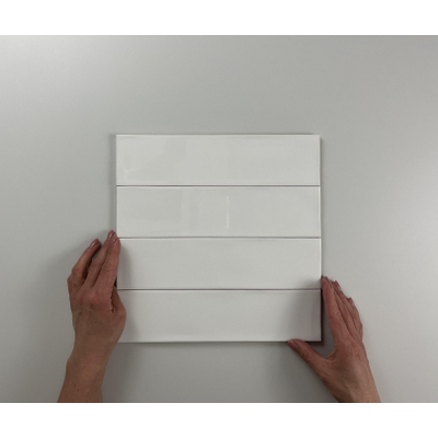 Cifre Ceramica Alchimia wandtegel - 7.5x30cm - Rechthoek - 8.6mm - Glaciar