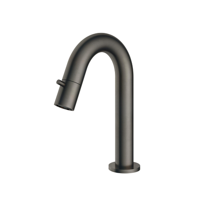 Hotbath Cobber Fonteinkraan opbouw - u-uitloop 11.8cm - verouderd ijzer