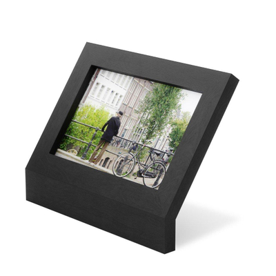 Umbra Podium fotolijst 9x18x13cm staand hout zwart