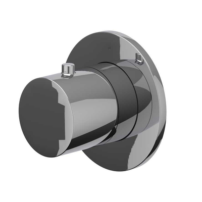 IVY Bond Afbouwdeel - voor inbouw douchemengkraan - stopkraan - symmetry - rond rozet - Chroom