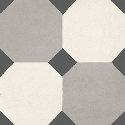 SAMPLE JOS. Hidro Decortegel 20x20cm 8.3mm porcellanato 8 Sided Black