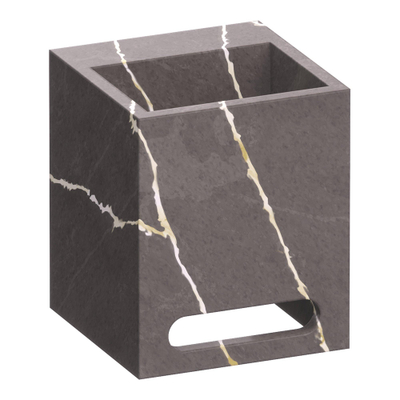 BRAUER Nova fontein - 30x25cm - vrijhangend - 0 kraangaten - marmerlook - Copper Brown