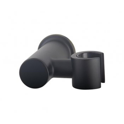 Wiesbaden Wandhanddouchehouder kantelbaar mat zwart