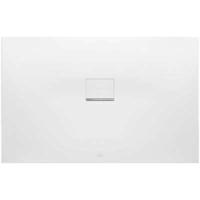 Villeroy & Boch Squaro Infinity kunststof douchebak quaryl rechthoekig 120x90x4cm mat wit