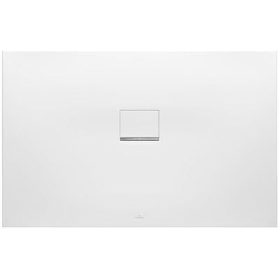 Villeroy & Boch Squaro Infinity kunststof douchebak quaryl rechthoekig 140x90x4cm mat wit