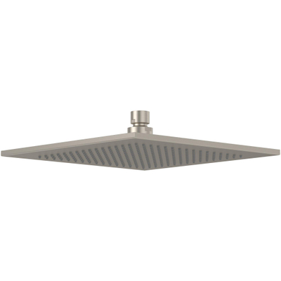Villeroy & Boch Universal Showers hoofddouche - 25cm - vierkant - Matt Brushed Nickel (RVS)