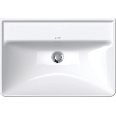 Duravit D-Neo wastafel 65x44x17cm 1 kraangat rechthoek Keramiek Wit