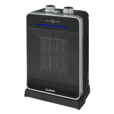 Eurom Safe-T heater 2000 Keramische Kachel 2000watt 31.5x19.7x15.8cm Zwart