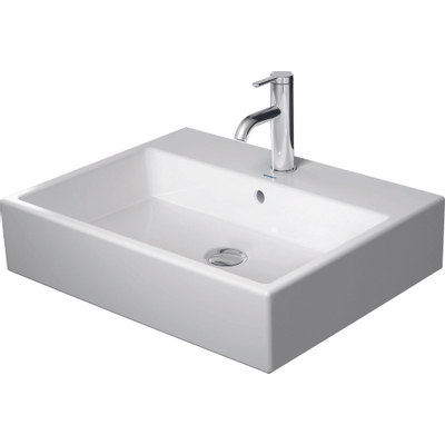 Duravit Vero Air Wastafel - 60x47cm - 1 kraangat - met overloop - wit