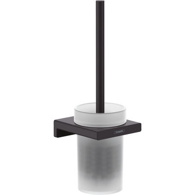 Hansgrohe Addstoris closetborstelgarnituur mat zwart