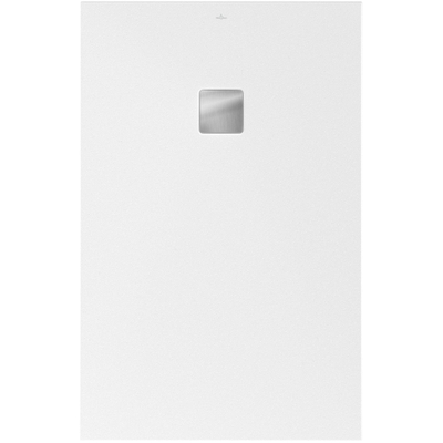 Villeroy & Boch Excello douchevloer 140x90cm met antislip polyurethaan/acryl alpin white