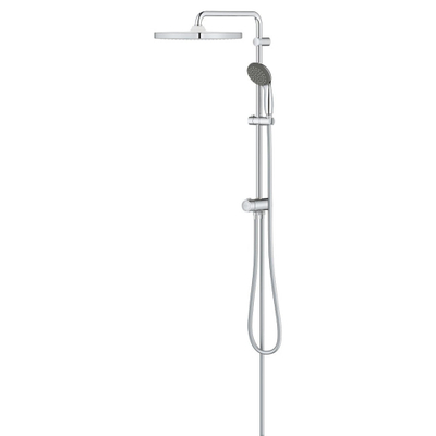 GROHE Vitalio Start Regendoucheset Opbouw - hoofddouche vierkant 25cm - handdouche rond - chroom