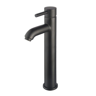 Wiesbaden Cadans wastafelkraan hoog mat zwart