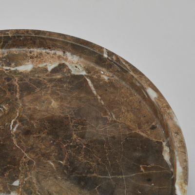 Aquanova Hammam Schaal Rond Bruin