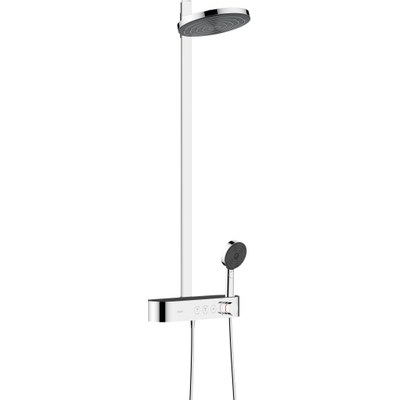 Hansgrohe Pulsify showerpipe 26cm 2jet planchet 40cm chroom