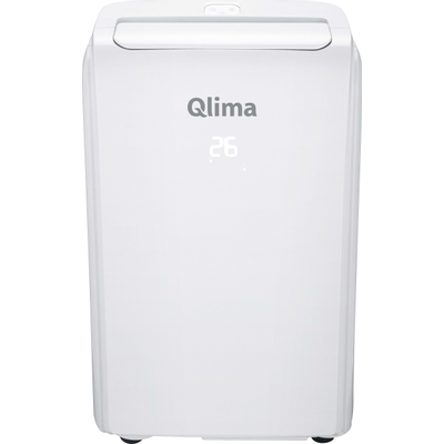 Qlima mobiele airco met afstandsbediening 7000BTU 55-75m3 wit