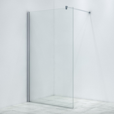 ACTIE inloopdouche 120x200cm 8mm veiligheidsglas anti kalk chroom