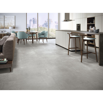 Baldocer Ceramica Arkety vloertegel - 60x60cm - 10mm - Vierkant - gerectificeerd - Betonlook - bit steel mat