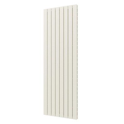 Plieger Cavallino Retto designradiator verticaal dubbel middenaansluiting 1800x602mm 1549W wit structuur