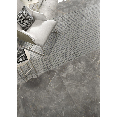 VTwonen Classic Vloer- en wandtegel 60x60cm 10mm gerectificeerd porcellanato Glans Grey