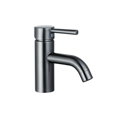 Fortifura Calvi Wastafelkraan - 14.8cm - opbouw - Geborsteld Gunmetal PVD