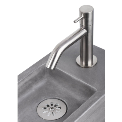 Differnz Fonteinkraan 13.7cm gebogen mat chroom