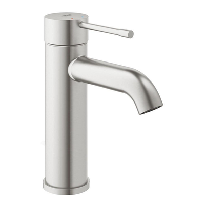 GROHE Essence new Wastafelkraan Opbouw - uitloop 11.6cm - s size - supersteel OUTLETSTORE