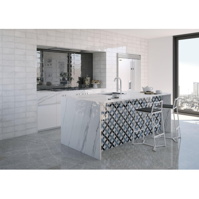 SAMPLE Cifre Cerámica Atmosphere More Marine Decor Wandtegel Glans Multi