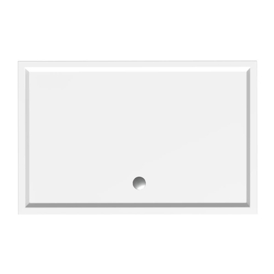 Xenz Mariana douchebak 140x90x4cm rechthoek Acryl Wit
