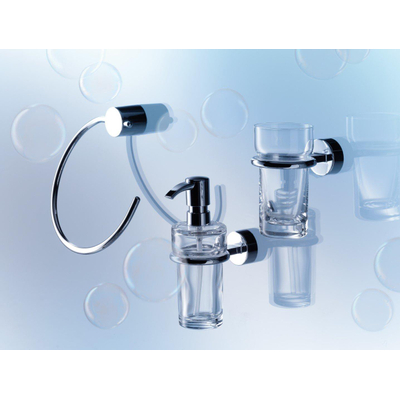 Emco Rondo 2 zeepdispenser met flacon chroom