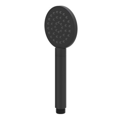 IVY Handdouche - rond - 9cm - satin spray - Mat zwart PED