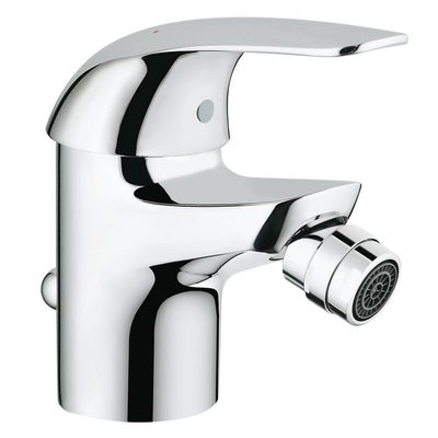 GROHE Euroeco bidetkraan met waste chroom