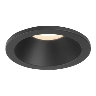 Astro Minima Round Fixed Inbouwspot - diameter 8.5cm - inbouwdiepte 11cm - IP65 - GU10 - zwart