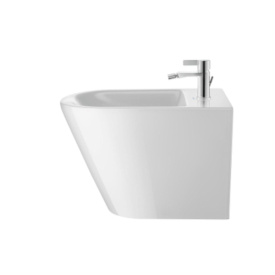 DuravitD-Neostaand bidet m. kraangat m. overloop37x65x40cmm. WGwit