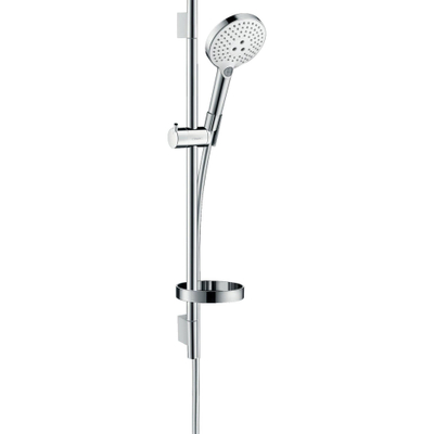 Hansgrohe Raindance select glijstangset 65cm m ecostat s120 unica s puro wit chroom