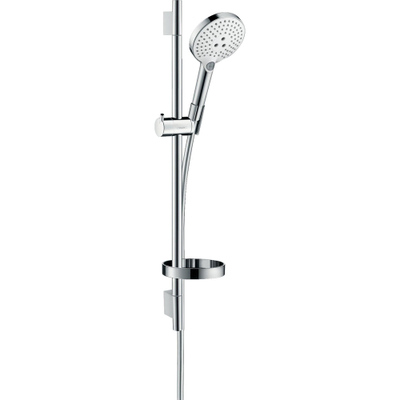 Hansgrohe Raindance select s120 glijstangset 65cm met unica s en puro wit chroom