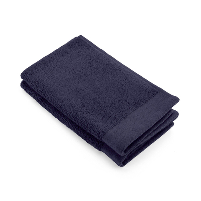 Walra Soft Cotton Gastendoek set van 2 30x50cm 550 g/m2 Navy OUTLETSTORE